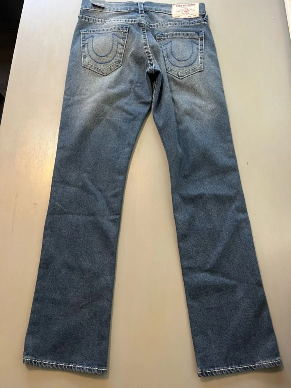 New! True Religion Ricky Relaxed Straight Men’s Jeans Size 31x34